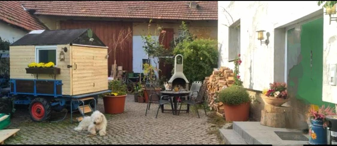 Apartment Bauernhof Gästezimmer Hortus Sandrine Gemeinschaftsbad
